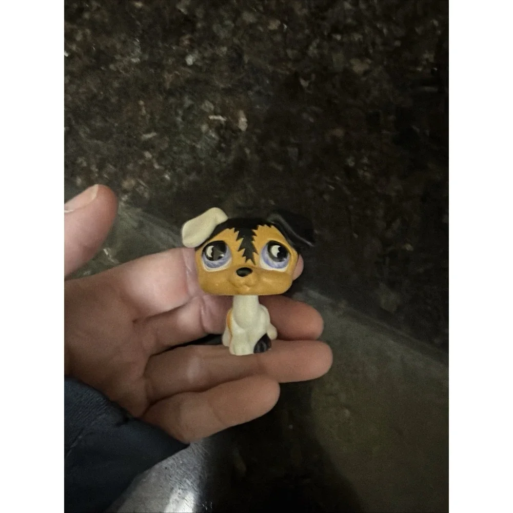 JACK RUSSEL DOG #803 - Authentic Littlest Pet Shop - Hasbro LPS